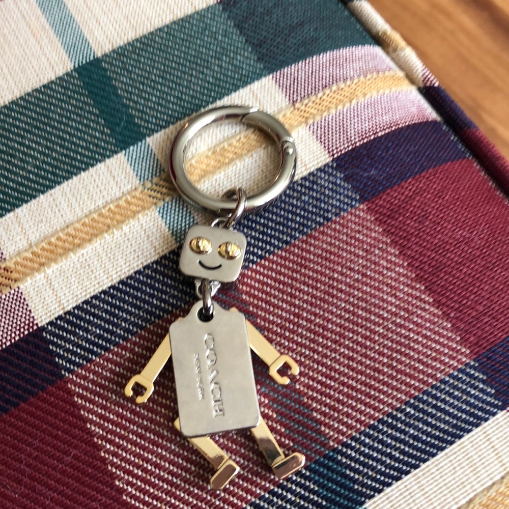 Robot bag charm